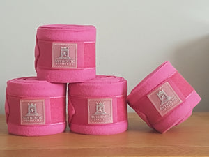 Fleece bandages - Pink